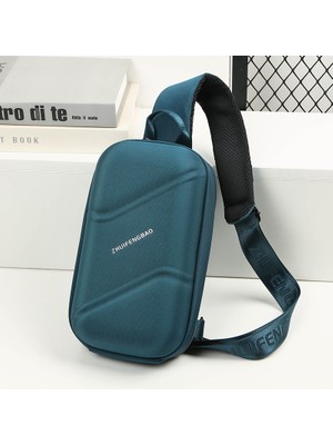 Mushen Göğüs Çantası Erkek Crossbody Çanta Spor Açık Sırt Çantası Çok Fonksiyonlu Saklama Çantası Omuz Çantası Göğüs Çantası (Yurt Dışından)