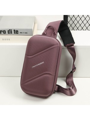 Mushen Göğüs Çantası Erkek Crossbody Çanta Spor Açık Sırt Çantası Çok Fonksiyonlu Saklama Çantası Omuz Çantası Göğüs Çantası (Yurt Dışından)