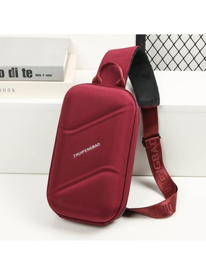 Mushen Göğüs Çantası Erkek Crossbody Çanta Spor Açık Sırt Çantası Çok Fonksiyonlu Saklama Çantası Omuz Çantası Göğüs Çantası (Yurt Dışından)