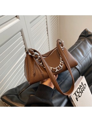 Mushen Moda Zincir Çanta Crossbody Çanta Kadın Çantası Omuz Çantası (Yurt Dışından)