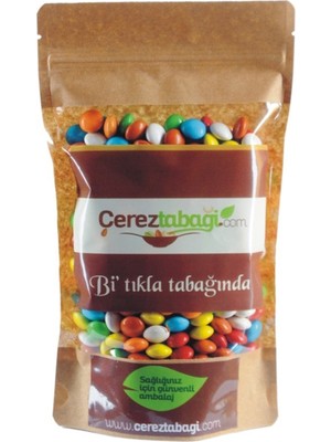 Çerez Tabağı Bonibon Sütlü Çikolata 250 Gr Renkli Şeker Kaplaması ile Lezzetli Atıştırmalık