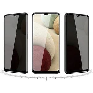 Samsung Galaxy A24 Uyumlu Tam Kaplayan Prıvacy Parlak Hayalet Ekran Koruyucu Gizli Cam