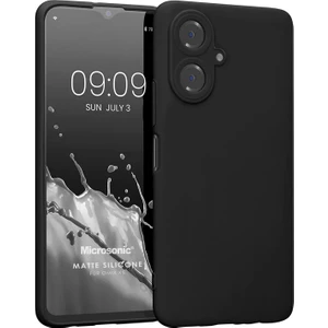 Matte Silicone Omix X3 Kılıf Siyah
