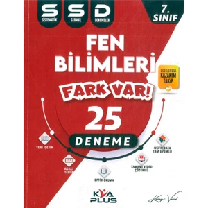 KVA Yayınları 7. Sınıf Fen Bilimleri 25 Sistematik Sarmal Deneme