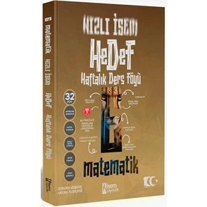 İSEM Yayıncılık 6. Sınıf Matematik Haftalık Ders Föyü