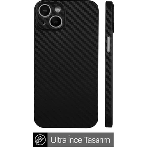 Apple iPhone 15 Plus Telefon Kılıfı Carbon Siyah