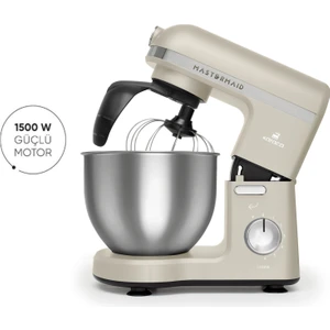 Mastermaid Chef Pro Çift Kollu Mutfak Şefi 1500 W Soft Cream