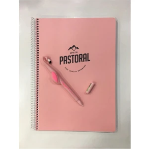 Gıpta Defter Seti Pastoral Defter + Kuğu Jel Kalem