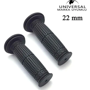 Chopper Cafe Racer Universal 22 mm Slikon Elcik Seti Siyah