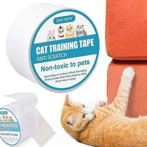 Pet Kedi Köpek Çizilmez Bant Eğitim Kanepe Kapı Koruyucu Güvenlik Etiket (Yurt Dışından)