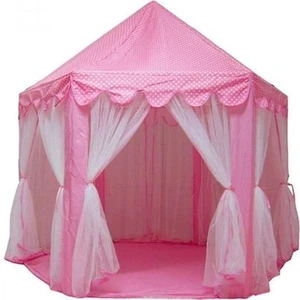 Kızlar Çadır Oyna Kapalı Prenses Kalesi Kids Çadır Evi (Pembe) (Yurt Dışından)