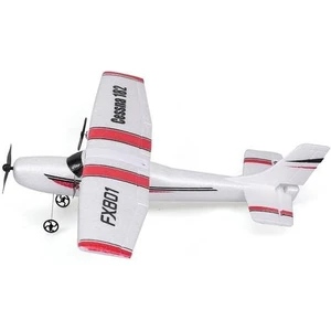 FX801 Uçak Cessna 182 Dıy Rc Uçak 2.4 Ghz Çocuklar Için Sabit Kanatlı Uçaklar | Rc Uçaklar (Beyaz) (Yurt Dışından)