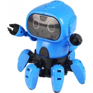 Yeni Akıllı Indüksiyon Robot Dıy Montajlı Elektrikli Elektrikli Takip Robot Jest Sensörü ile Engel Kaçınma Çocuklar Eğitici Oyuncaklar | Rc Robot (Mavi) (Yurt Dışından)