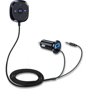 Kablosuz Bluetooth Ses Alıcısı Stereo Aux Ses Müzik Araba Adaptörü Dongle (Yurt Dışından)