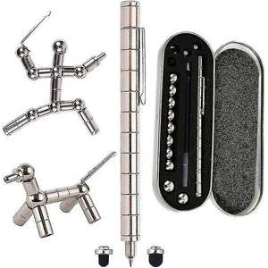 Manyetik Kutup Fidget Kalem Metal Mıknatıs Oyuncak Anti-Stres Hediye (Yurt Dışından)
