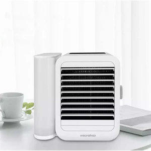 Microhoo 3 In 1 Mini Klima Su Soğutma Fanı Dokunmatik Ekran Zamanlama Artik Soğutucu Nemlendirici | Hayranları (Yurt Dışından)
