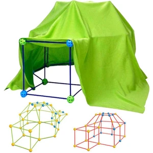 Çocuklar Kendi Den Takımı Yapı Yapı Yapı Fort Çadır Yapma Araçları Hediyeler (Yurt Dışından)