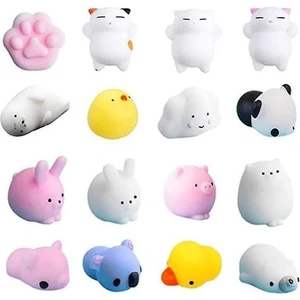 16 Adet Kedi Squishy Mini Squishies Stres Mochi Squishy Oyuncaklar Mochi Squishies (Yurt Dışından)