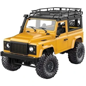 1:12 Mn-90 Rc Paletli Araba 2.4g 4WD Uzaktan Kumanda Büyük Ayak Off-Road Paletli Askeri Araç Modeli Rtr Uzaktan Kumanda Oyuncak (Sarı) (Yurt Dışından)