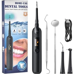 5 Adet / Takım Elektrikli Ultrasonik Diş Scaler Diş Hesap Aracı Sonic Remover Limerleri Tartar Plak Beyazlatma Oral Temizleyici Makinesi | Diş Beyazlatma (Yurt Dışından)