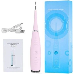Diş Scaler Elektrik Dişleri Temizleyici Tartar Temizleme Aracı Diş Lekesi Temizleyici Diş Diş Matematik Çıkıştırıcı Oral Hijyen (Pembe) (Yurt Dışından)