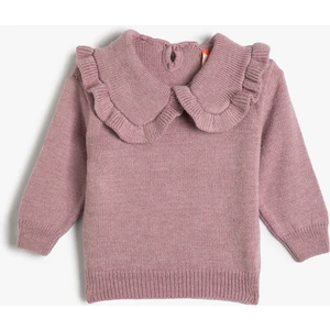 Basic Kazak Bebe Yaka Fırfır Detaylı