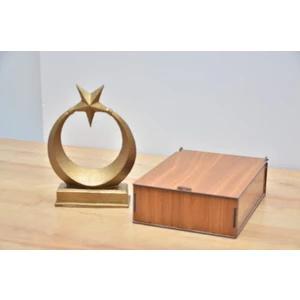 Çobanlar Kadın Kooperatifi Ay Yıldız Biblo (Gold) Makam Hediyeliği