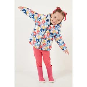 Ekstra Dolgulu İçi Yumuşak Polarlı Kapüşonlu Şişme Mont Unisex Çocuk MONT 5763008