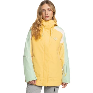 Highridge Hoodie Kadın Sarı Snowboard Mont