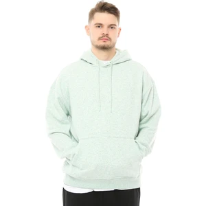 Erkek Oversize Kapüşonlu Sweatshirt Su Yeşili