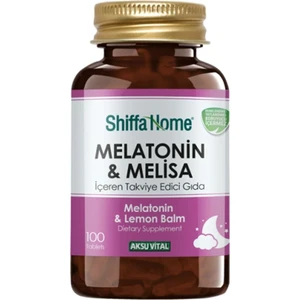 Shiffa Home Melatonin&melisa Içeren Takviye Edici Gıda 100 Tablet