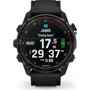 Descent MK3I 51 mm Karbon Gri Dlc Titanyum Siyah Silikon Kayışlı