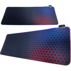 80X30CM Büyük Boy Xxl Resimli Desenli Mousepad Rgb LED Işıklı Gaming Gamer Oyuncu Mouse Pad