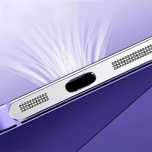 iPhone 14 / 13 / 12 Serisi Hoparlör ve Mikrofon Toz Önleyici Sticker 2AD