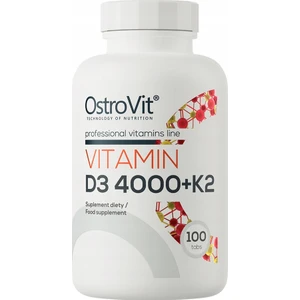 Ostrovıt Pharma Vitamin D3 4000   K2 100MCG / 100 Tabs