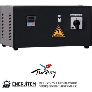 Regülatör 15 Kva Monofaze Servo Kontrollü Voltaj Regülatörü, 15 Kva Regülatör