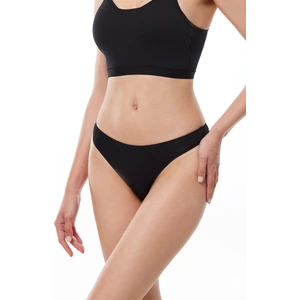 Kadın Siyah 2'li Modal String Tanga 186