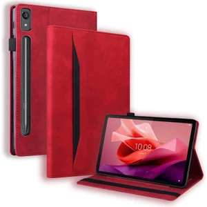 Lenovo Sekmesi Için Deri Tablet Çantası P12 12.7 (Yurt Dışından)
