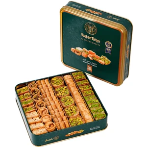 Al Sultan Sweets Karışık Baklava - Metal Kutuda 6lı Lezzet Koleksiyonu 1000GR