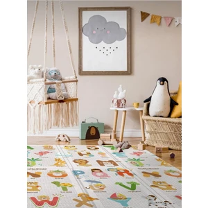 Katlanabilir Bebek Matı /  Taşınabilir Çocuk Oyun  Halısı 140 x 200 x 1 cm Su Geçirmez Kir Tutmaz Iç / Dış Ortama Uygun