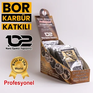 102 Nano Epoksi Bor Karbür Katkılı Yapıştırıcı 25'li Kullanım
