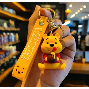 Piraye Gift Winnie The Pooh- Winnie Anahtarlık ve Çanta Aksesuarı Model 3