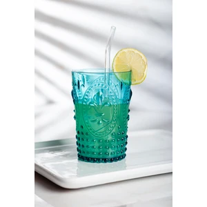 EW's Kitchenware Akrilik Aquamarin Kısa Bardak & Su Meşrubat Kahve Yanı Bardağı 400 ml (Cam Değildir )