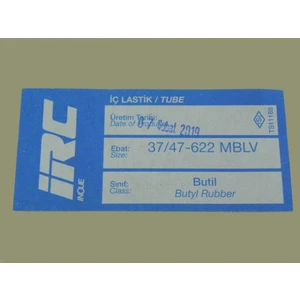 Iç Lastik 28X1 3/8-1.75 (37/47-622 Mb-L/v) (8636) Irc