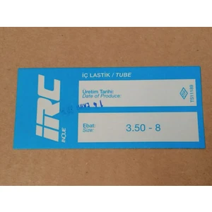 Iç Lastik 3.50-8 (Eğri Sibop) (8575) Irc