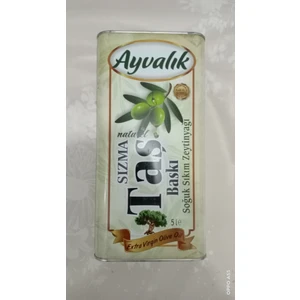 Taş Baskı Zeytinyağı Ikinci Sıkım 5 lt×2 adet