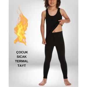 Seburam Kışlık Çocuk Erkek Kalın Tayt Erkek Çocuk Termal Tayt