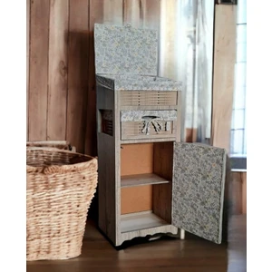 Ahşap Ekmek Sepetli Kiler Dolabı