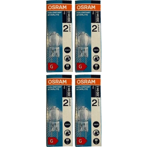 64425S Halostar Starlite 20W 12V 2800K (Sarı Işık) G4 Duylu Halojen Ampul (4 Adet)