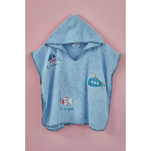 Marie Claire Export Çocuk Panço Vagues 100% Pamuk 5/6 Y Mavi